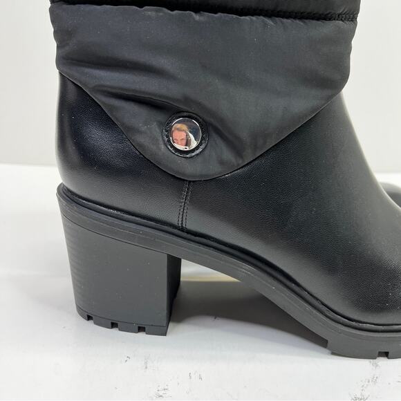 Alfani Belcalise lug sole puffer boots black - 9 - Picture 5 of 12
